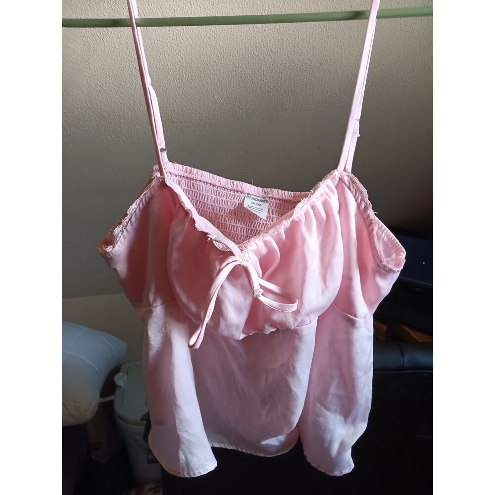 light pink babydoll coquette top